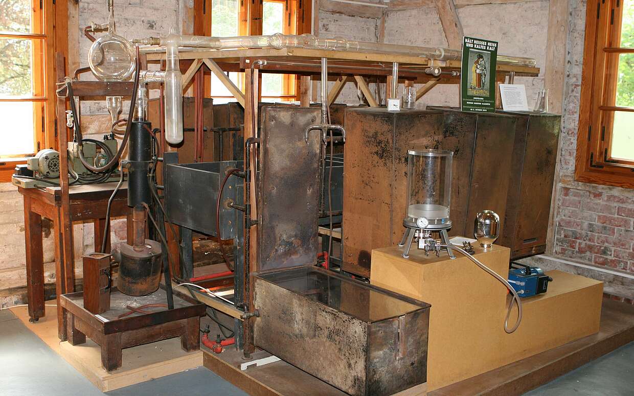 Viele alte Geräte zur Glasherstellung sind im Museum in Baruth noch immer zu besichtigen.