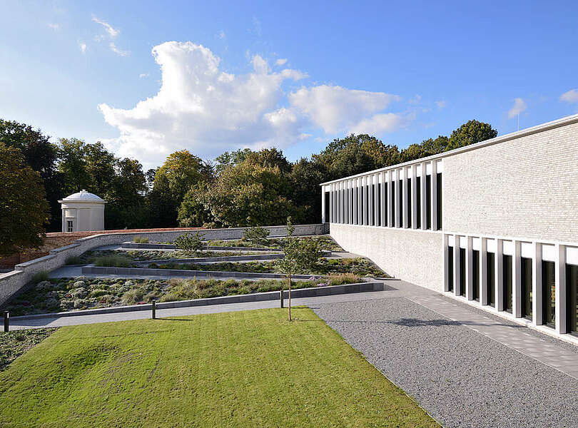 Neuanbau des Museums Neuruppin mit Rundtempel