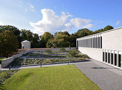 Neuanbau des Museums Neuruppin mit Rundtempel