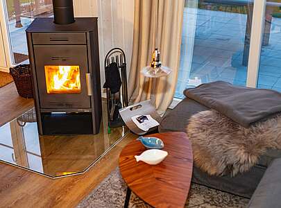 Ferienhaus mit Kamin in Zerpenschleuse