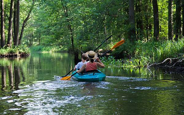 Kanufahrt im Spreewald