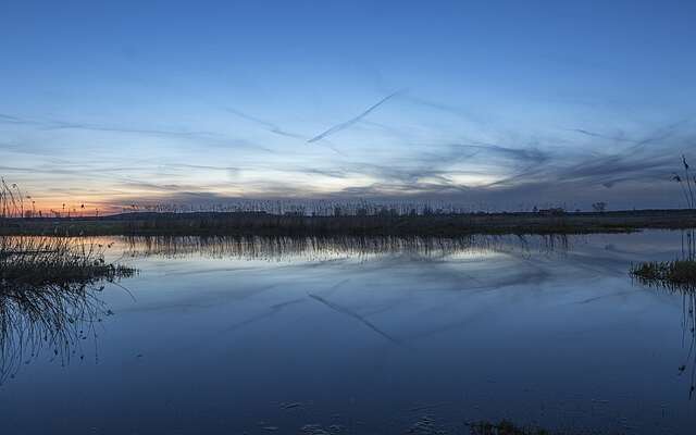 Dämmerung über dem Westhavelland