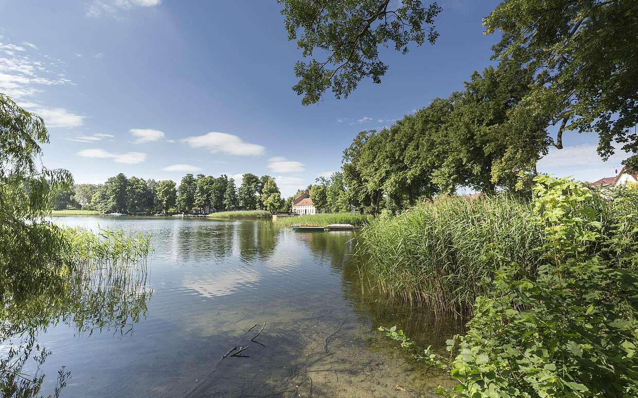 Der Wutzsee in Lindow.