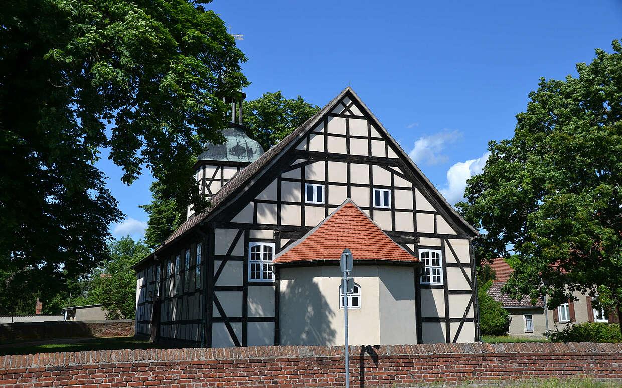 Fachwerkkirche von Milow