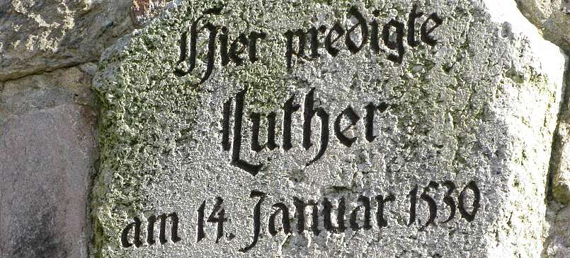 Luthers Dienstreise in den Fläming