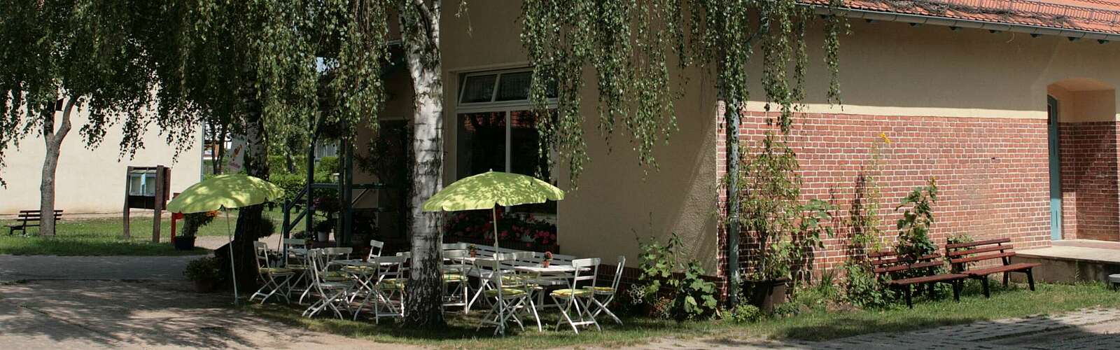 Blick auf das Kolonisten Kaffee in Neulietzegöricke,
        
    

        Foto: TMB-Fotoarchiv/Steffen Lehmann