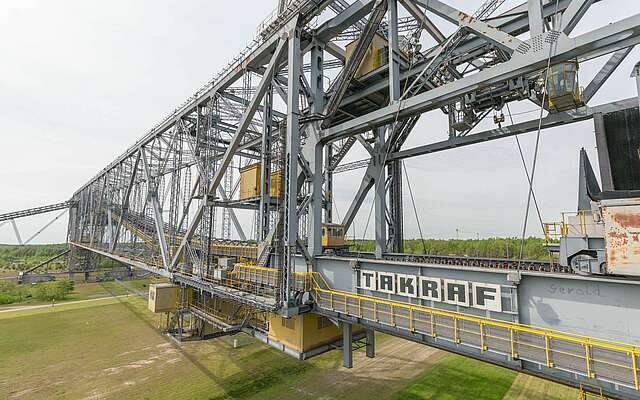 Besucherbergwerk Abraumförderbrücke F60