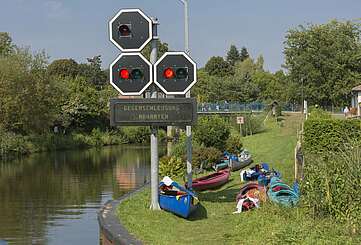 Schleusenzeiten Landeswasserstraßen