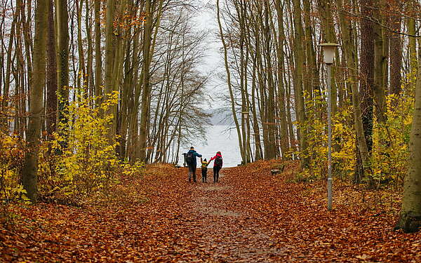 Herbstliche Wanderung mit der Familie