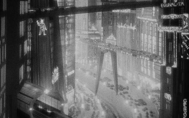 Szene aus dem Film Metropolis von Fritz Lang
