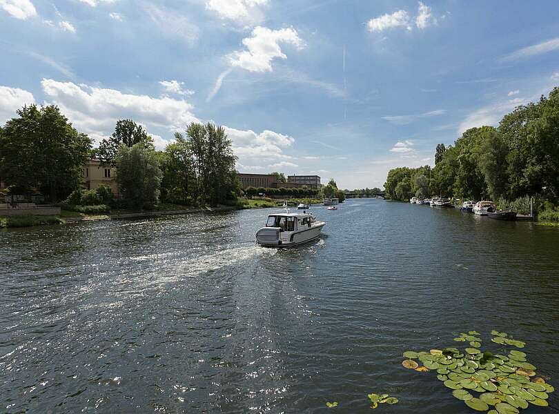 Mit dem Boot unterwegs in Brandenburg an der Havel