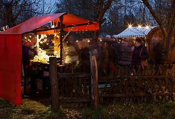 Lichterglanz zur Spreewaldweihnacht