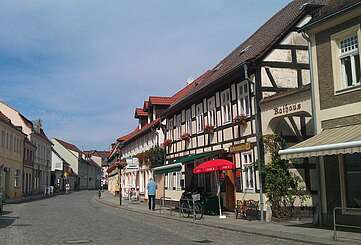 Lübbenau: Altstadt mit Kahnhafen