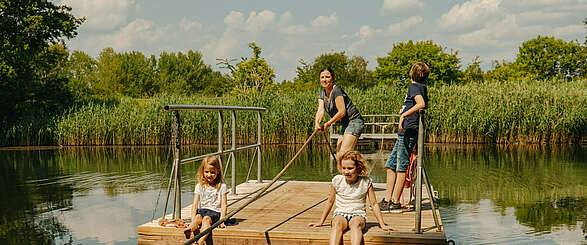 Familienausflug im Ruppiner Seenland