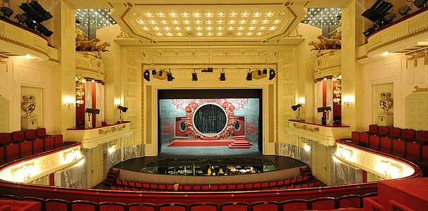 Theatersaal im Staatstheater Cottbus