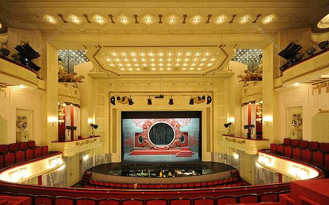 Theatersaal im Staatstheater Cottbus