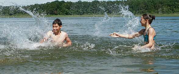 Baden in Potsdams Freibädern und Strandbädern