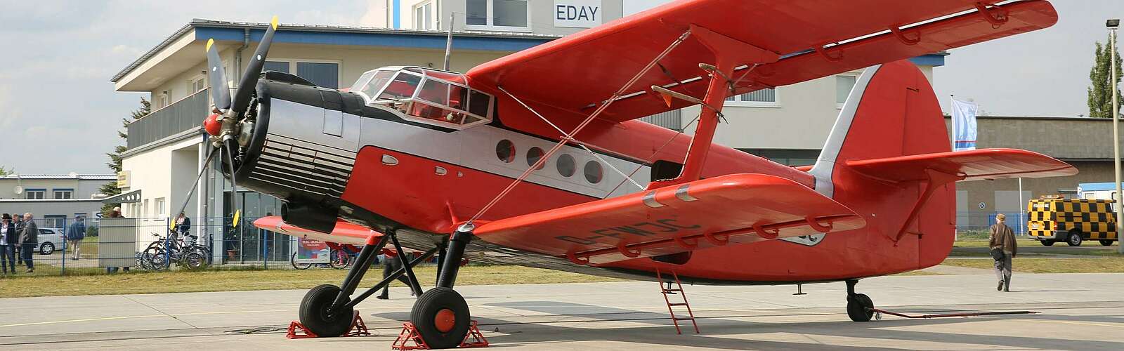 Flugzeug auf dem Flugplatz Strausberg,
        
    

        
            Foto: Andreas Prinz