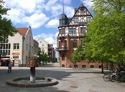 Der Tabakbrunnen in Schwedt