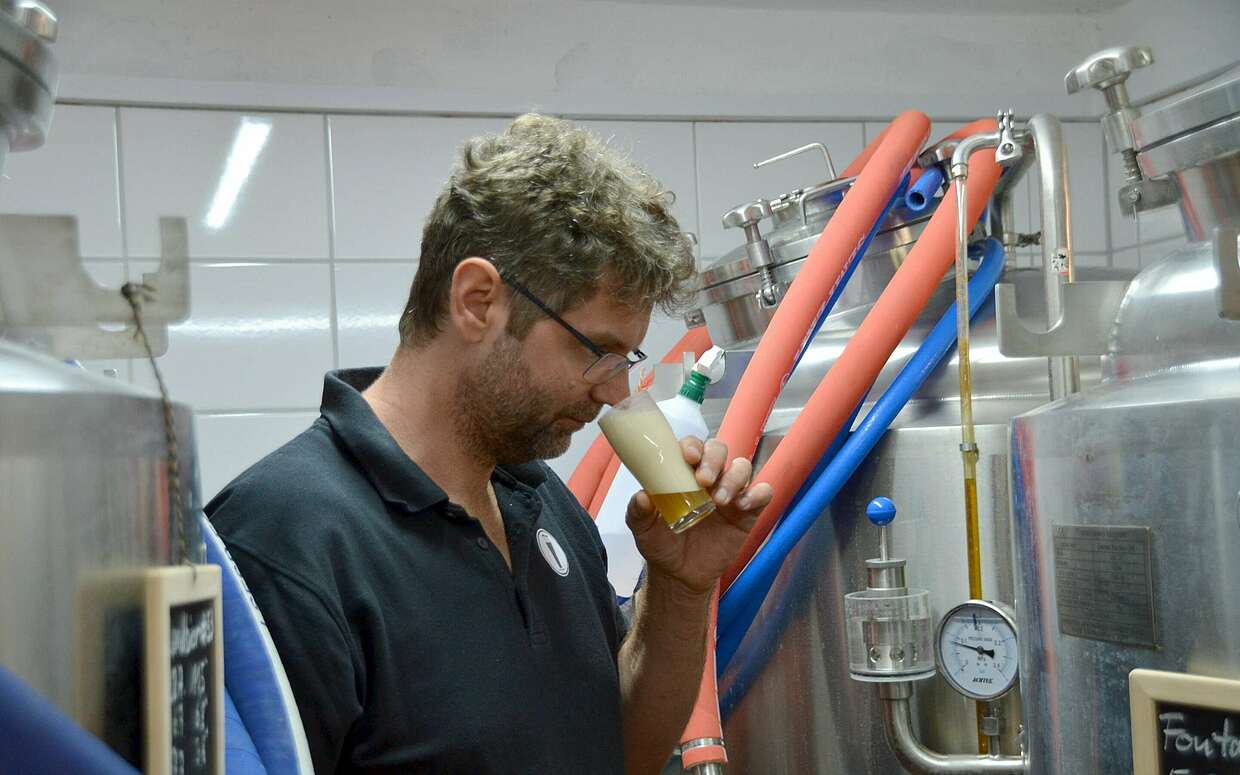 Sommelier Sören von Billerbeck vom Barnimer Brauhaus 