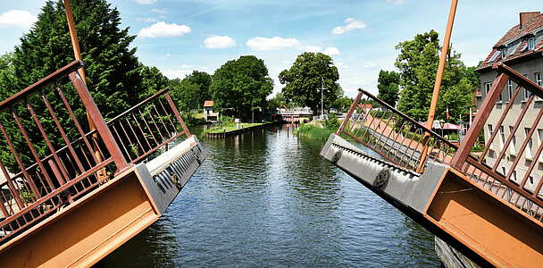 Dammhast-Zugbrücke Zehdenick