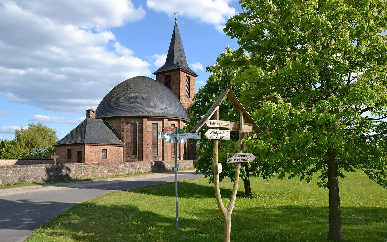 Die Kirche in Kunersdorf