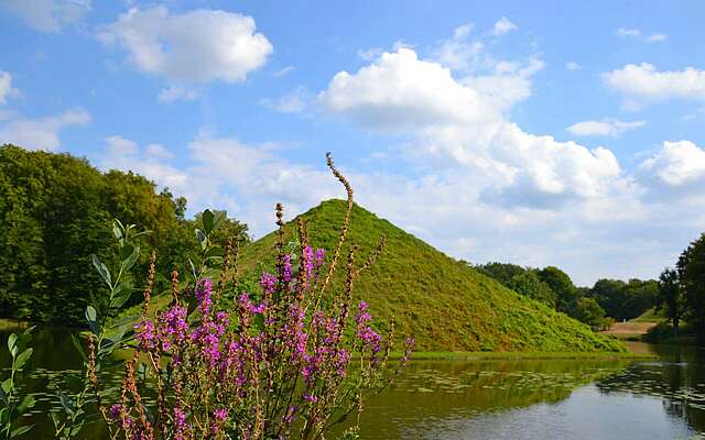 Seepyramide im Park Branitz