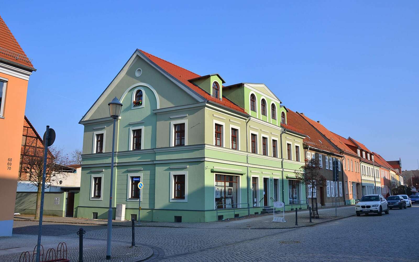 Historischer Stadtkern von Herzberg (Elster). Foto: Matthias Schäfer