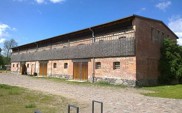 Außenansicht des Nationalparkhauses in Criewen