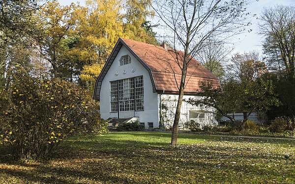 Blick auf das Brecht-Weigel-Haus