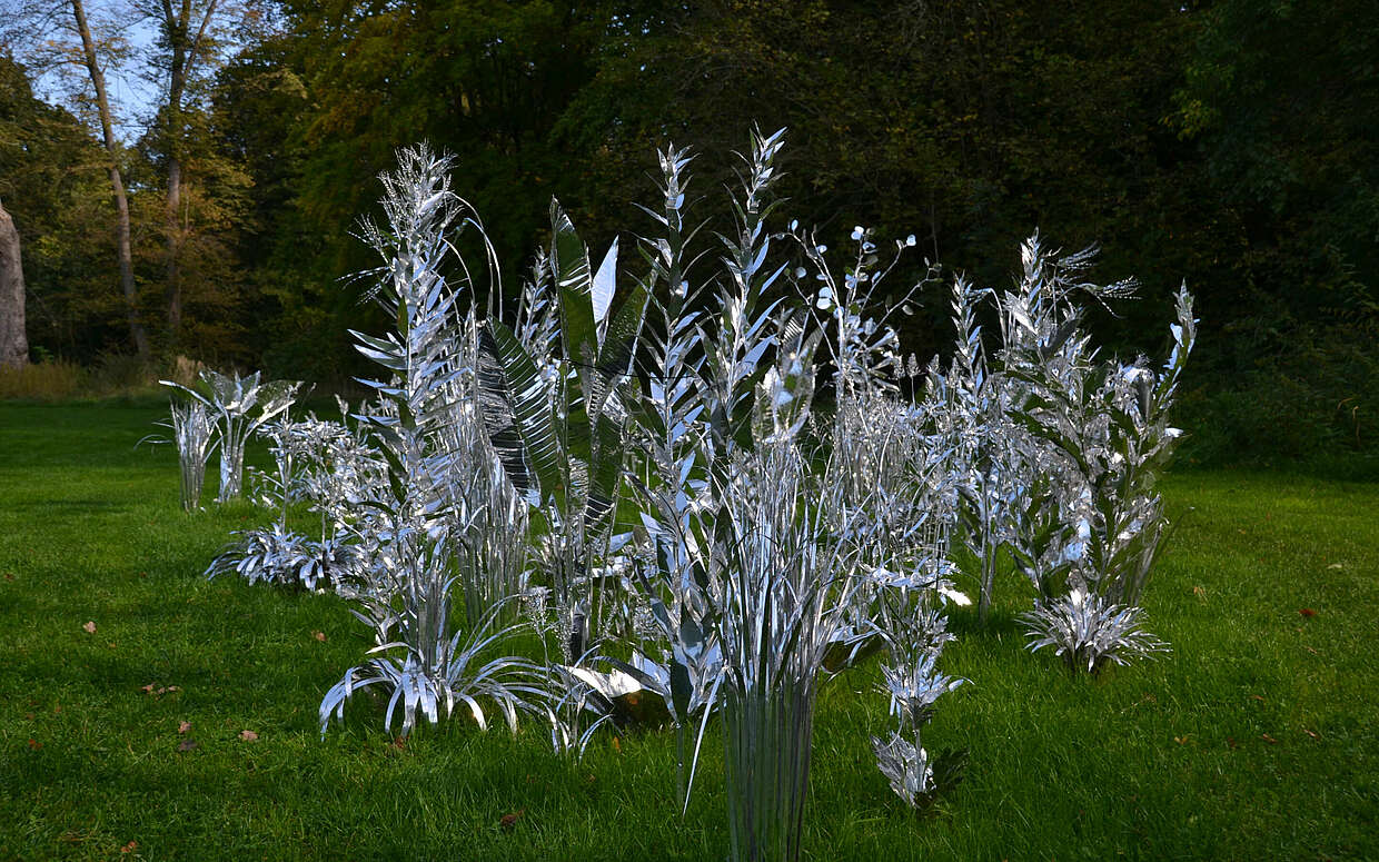 Skulpturenpark Schwante Aluminium-Garten