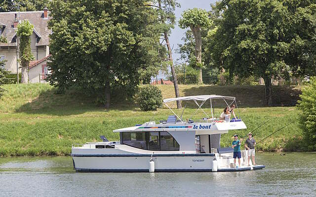 Le Boat Modell Horizon 1 Außenansicht