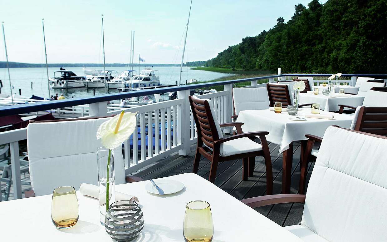 Das Restaurant Villa am See in Bad Saarow