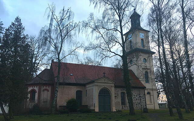 Die Kirche in Wustrau