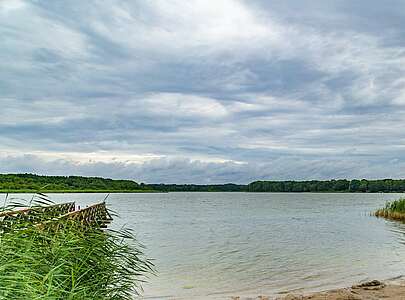 Blick auf den Ruppiner See