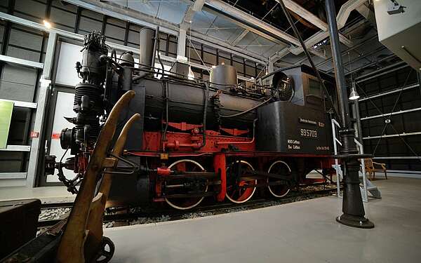 Spreewaldbahn im Spreewaldmuseum Lübbenau