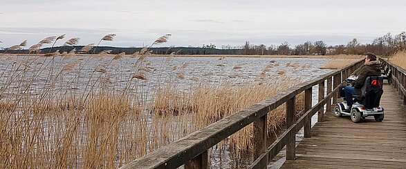 Mit dem Elektromobil durch Blankensee