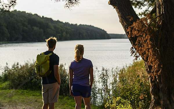 Wanderer am Roofensee