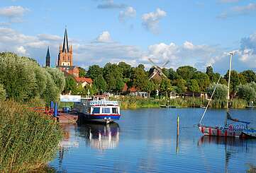 Werder (Havel): Altstadtinsel zwischen Seen