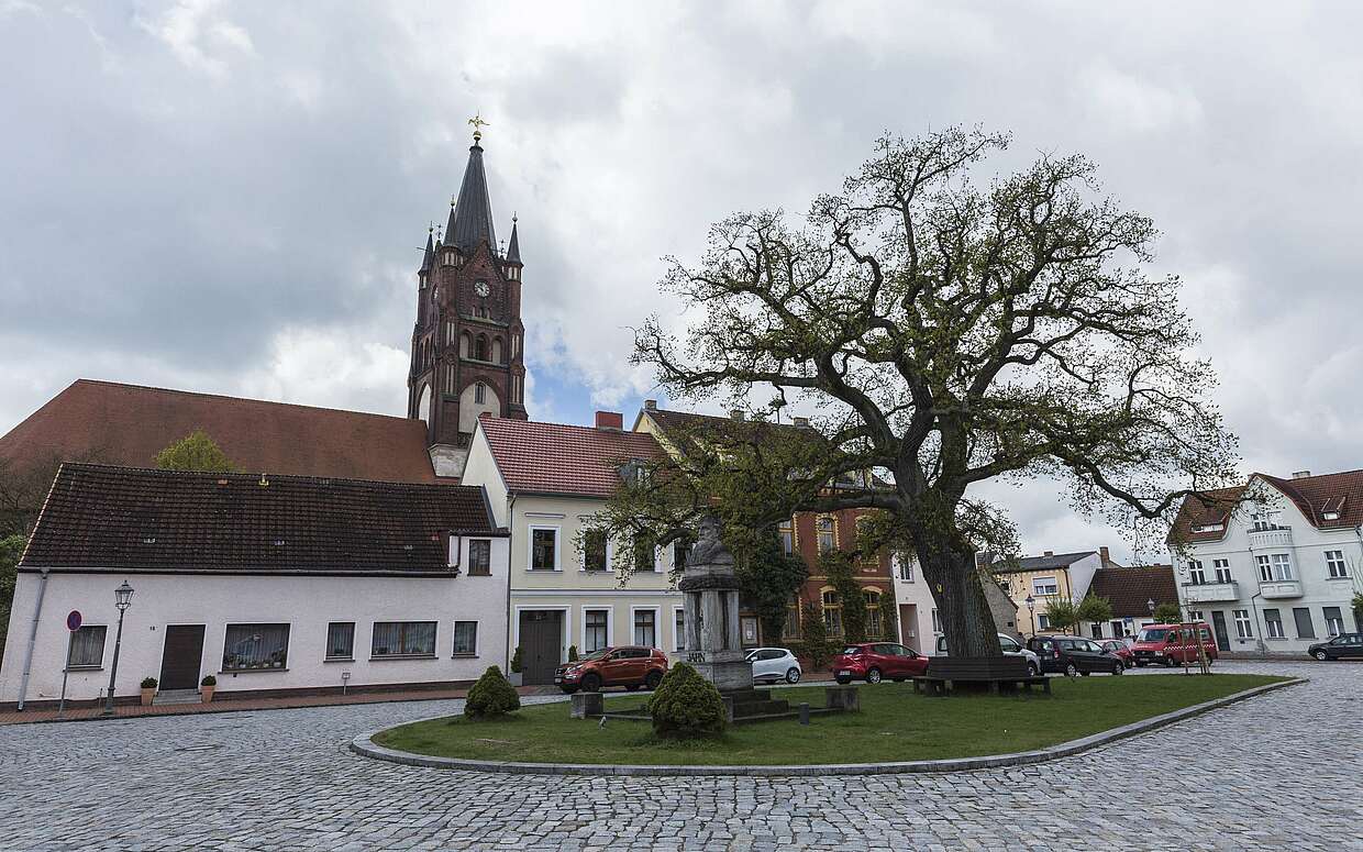 Friedrich-Ludwig-Jahn-Denkmal auf dem Salzmarkt