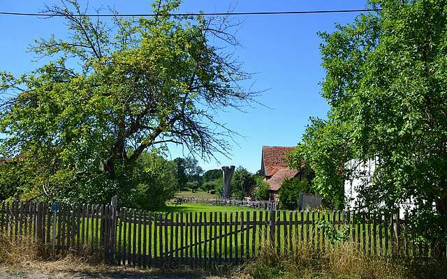 Garten im Oderbruch bei Zollbrücke