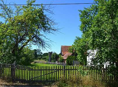 Garten im Oderbruch bei Zollbrücke