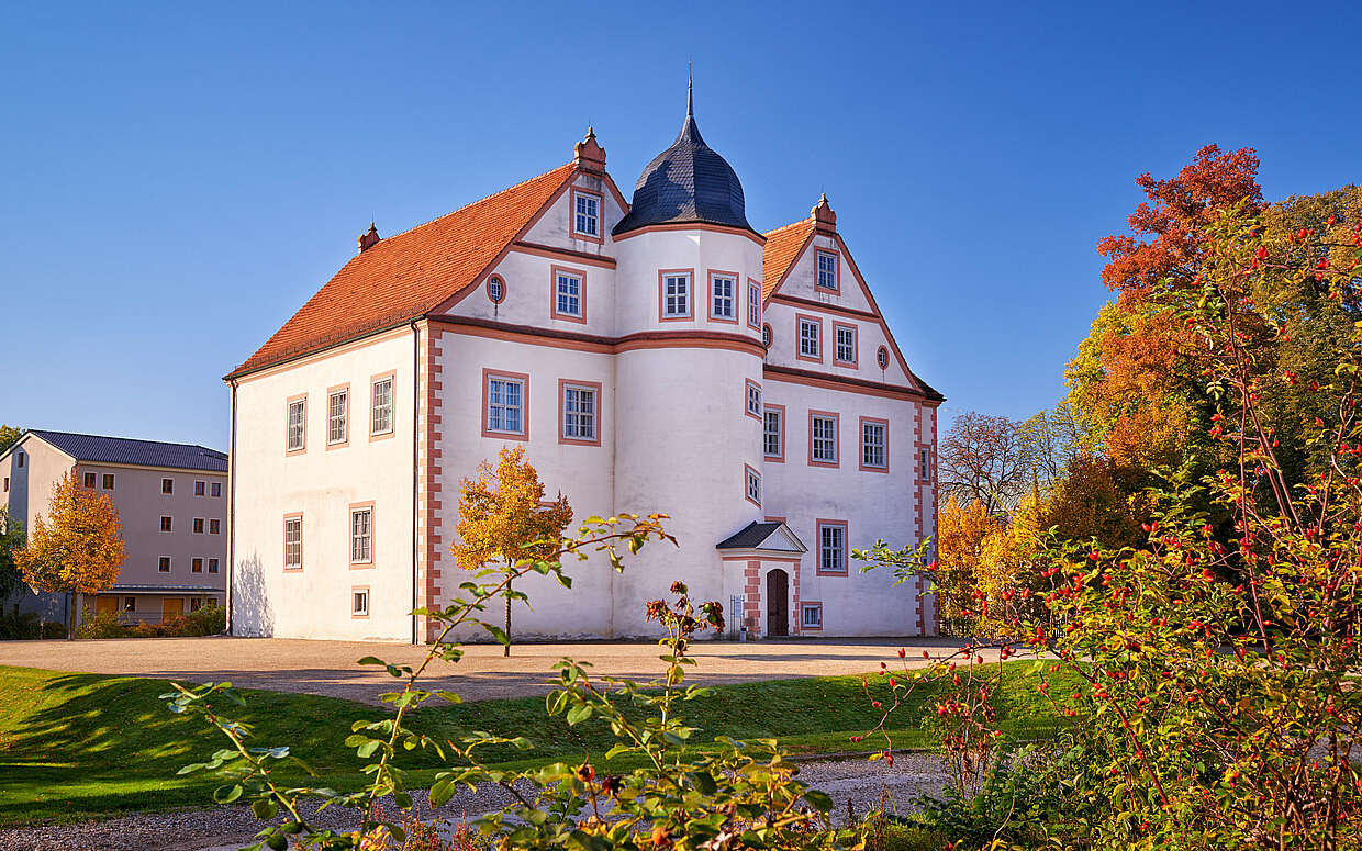 Schloss Königs Wusterhausen im Herbst