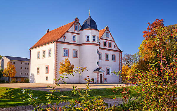 Schloss Königs Wusterhausen im Herbst