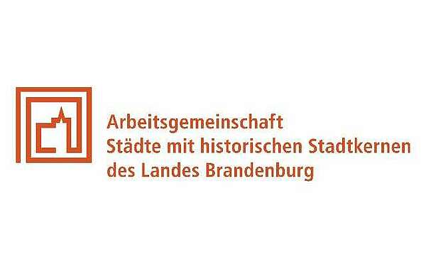 Logo der AG "Städte mit historischen Stadtkernen" des Landes Brandenburg