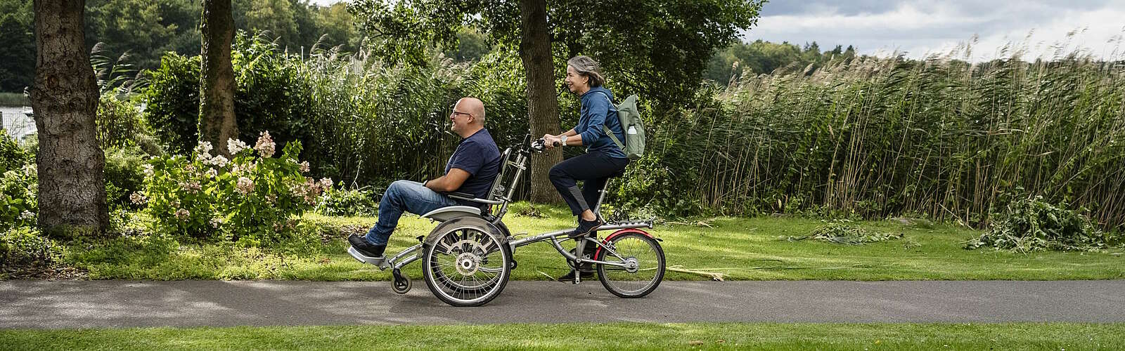 Tour mit dem Rollfiets in Rheinsberg,
        
    

        Foto: Tourismusverband Ruppiner Seenland e.V./Madlen Krippendorf