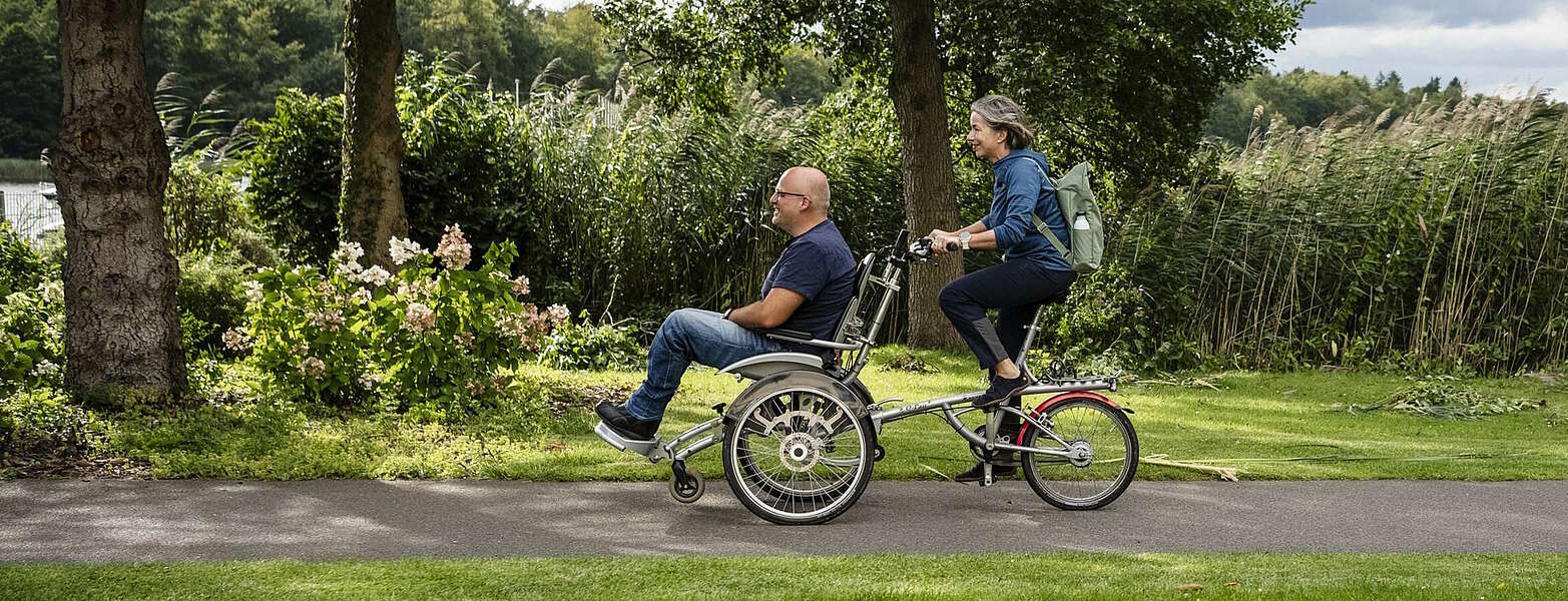 Tour mit dem Rollfiets in Rheinsberg,
        
    

        Foto: Tourismusverband Ruppiner Seenland e.V./Madlen Krippendorf