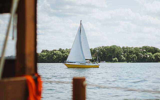 Floßtour auf dem Schwielochsee