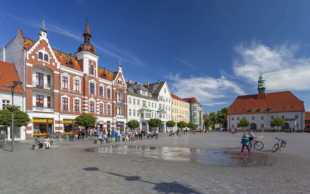 Marktplatz in Finsterwalde