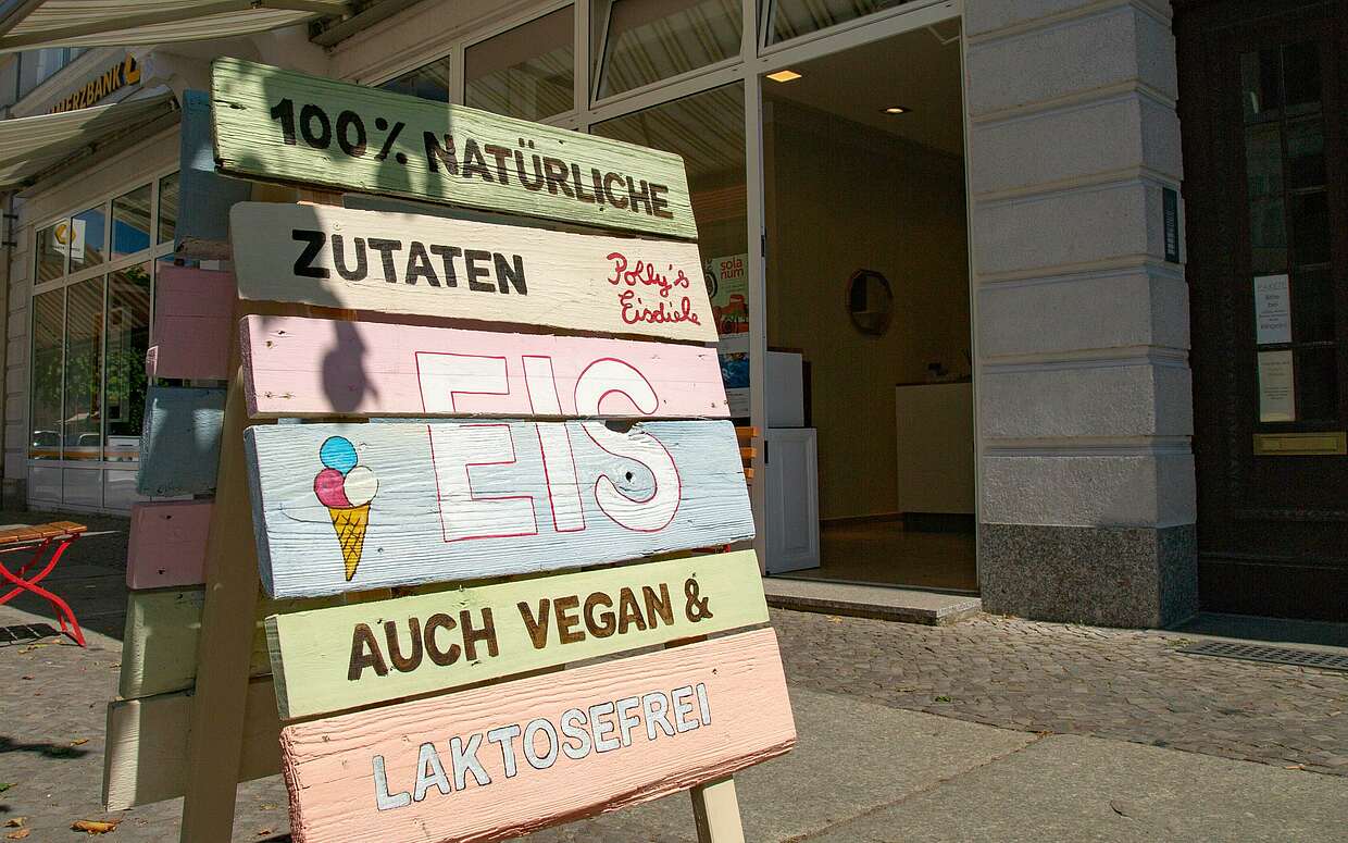 Polly's Eisdiele in Neuruppin